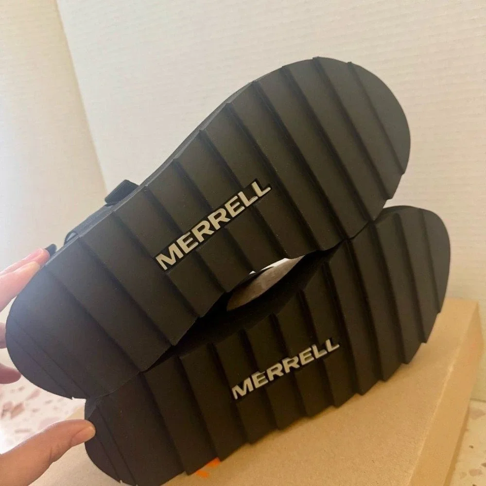 Merrell‎ New Mens Size 12 Alpine Strap 1TRLs Outdoor Sandals Black